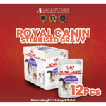 Royal Canin Sterilised in Gravy Makanan Kucing Dewasa 12x85gr - 1 Dus