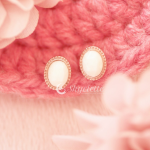Breastmilk Jewelry Box Kit | Plain Oval Earring | Breastmilk Jewelry Earring | Perhiasan ASI | Anting ASI