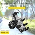 JNHW Dudukan HP Stang Motor Handlebar Holder Adjustable Rotation - LV-01 - Hitam