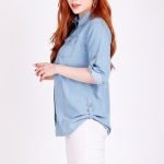 Kemeja Denim Lengan Panjang Biru Muda, Biru Jeans, Biru Tua- JSK Jeans - Biru Muda