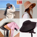 BUCKET WIDE / BUCKET HAT PANTAI / BUCKET HAT SELEBGRAM KUALITAS PREMIUM HARGA TERMURAH !!