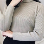 RIB Turtle neck PREMIUM TEBAL kerah TINGGI/ turtleneck full catton polos terlaris ribb wanita/pria