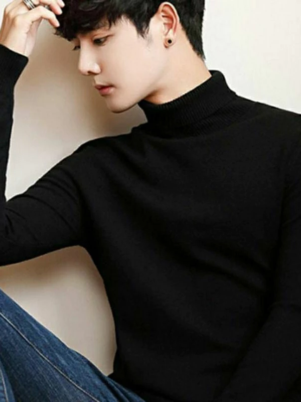 TURTLENECK PRIA DAN WANITA/ KERAH RIB/ TURTLENEECK RIB PREMIUM LENGAN PANJANG