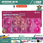 Meprothion 500 mg L-Glutathione ( 1 strip )