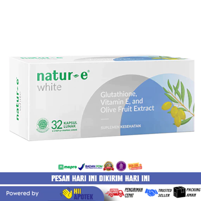 Natur-E White Brighthening Soft Capsul isi 32's