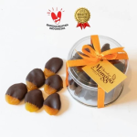 Dried Apricot Coated Dark Coklat 160g| Chocolate Monggo | Snack Sehat