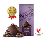 Ginger & Dark Cokelat | Chocolate Monggo 80g | Coklat Jahe Snack Sehat - Coffee