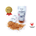 Chocolate Monggo | Dried Coconut Flakes 70g | Snack Kelapa Kering - Coconut Flakes