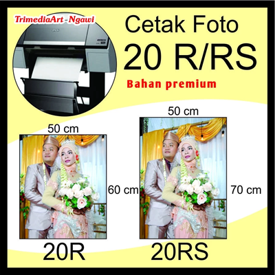 Print photo magnification 12,16,20,24.30 R/RW
