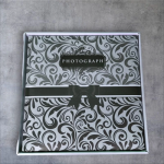 Album Foto Polaroid 2r 3r 4r 5r 6r 8r 10r size exta JUMBO 10sheet putih magnetik wisuda, keluarga