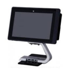 mPOS Windows Tablet PC DASH T3 Integrated MSR Black (Bergaransi)