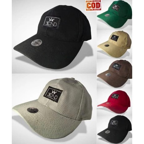 TOPI PRIA / POLO CAPS THREESECOND KUALITAS PREMIUM DISTRO