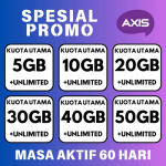 KUOTA MURAH AXIS 30 HARI BONUS SAMPAI 10GB