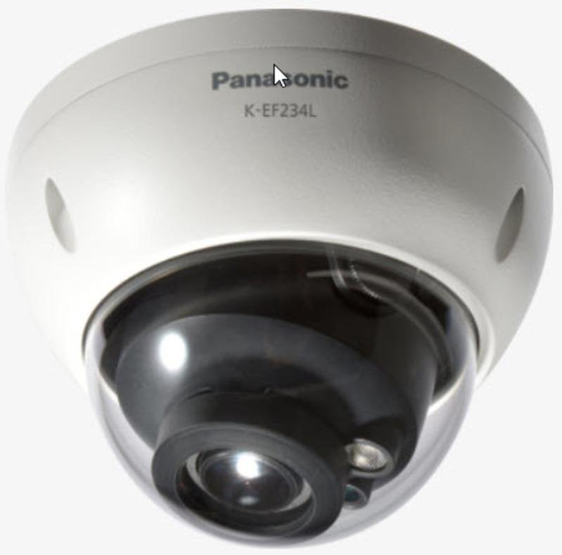 Panasonic ip kamera model K-EF234L101e 2mp verifocal 30fps