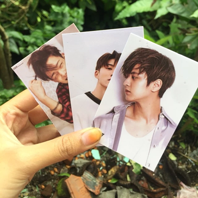 Cetak Foto Custom Glossy Photocard Ujung Tumpul / Lancip