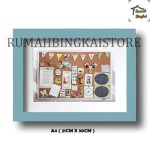 Bingkai Foto Ukuran A4 ( 21CM X 30CM ) + PLUS KACA
