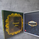 Album Foto Polaroid 2r 3r 4r 5r 6r 8r size exta besar 10sheet hitam magnetik wisuda, keluarga