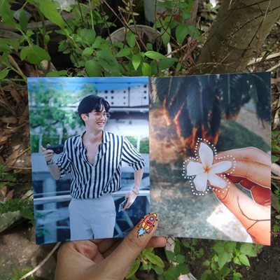 Cetak Foto Custom A6 A5 A4 4R 5R Persegi Pajangan Dekorasi atau Hadiah