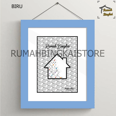 PIGURA Ukuran A4 ( 21cm x 30cm ) + PLUS KACA