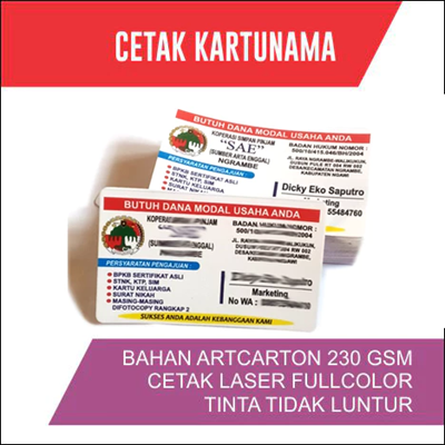 Print business cards