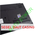 (CETAK EXPRESS & FREE DESAIN) Stiker Segel Garansi 1cmx1cm Bahan Kertas Pecah Telor PREMIUM