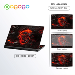 Garskin Stiker Laptop Msi GF63 GF65 Thin