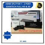 HDMI SPLITTER 1 - 2 PORT GAINTECH FULL HD & 3D SUPPORT