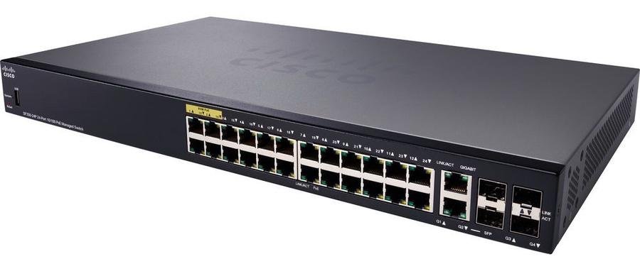 Cisco switch 24 port managable 10/100 model sf300-24