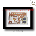 Bingkai Foto Ukuran 3R ( 9cm x 12cm )