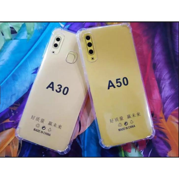 Case Anti Crack Samsung A10 / M10 / A30 / A50 Anti Shock Jelly Silikon