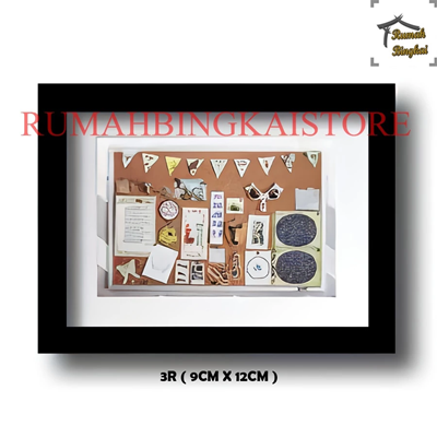 Bingkai Foto Ukuran 3R ( 9cm x 12cm )