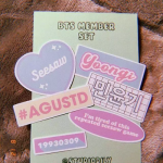 BTS member set stiker