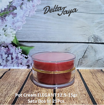 Pot Cream ELEGANT 12.5-15gr Satu Dos Isi 25Pcs.