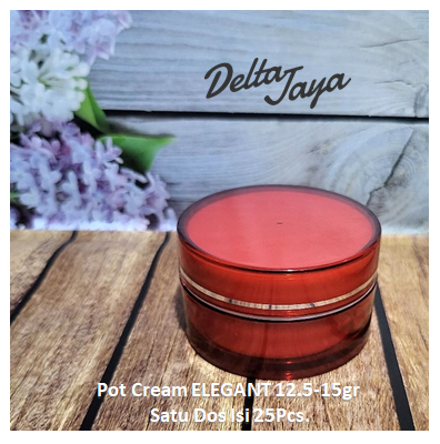 Pot Cream ELEGANT 12.5-15gr Satu Dos Isi 25Pcs.