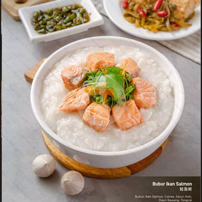 Bubur Ikan Salmon