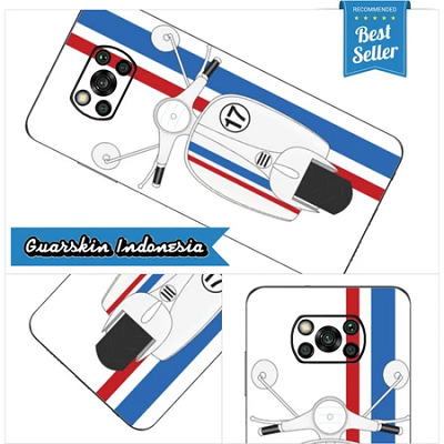 Xiaomi Poco X3 NFC Premium Skin Garskin for Case - Vespa