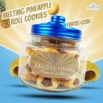 Melting Pineapple Roll Cookies ( K )