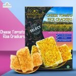 Cheese Tomato Rice Crackers ( G )