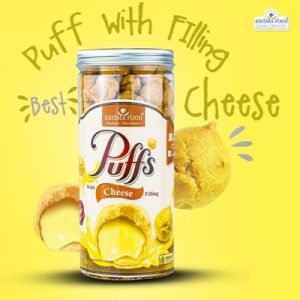 Soes Kering Isi Krim Rasa Keju ( T )