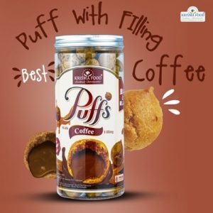 Soes Kering Isi Krim Rasa Kopi ( T )