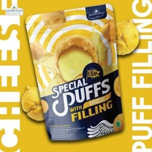 Soes Kering Isi Krim Rasa Keju ( P )