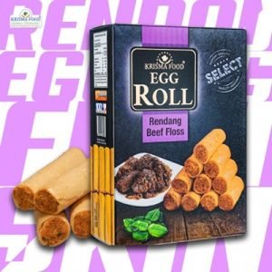 Rendang Beef Floss Egg Roll ( G )
