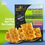 Rendang Beef Floss Rice Crackers ( G )