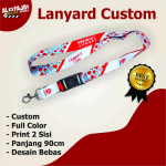 Tali Lanyard Custom | Tali Id Card Custom Satuan