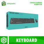 Keyboard Mouse Logitech MK200 USB