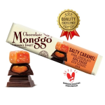 Chocolate Monggo | Salty Caramel & Dark Chocolate 40g | Coklat Premium - Salty Caramel
