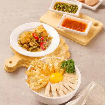 Bubur Ayam Kuning Telur