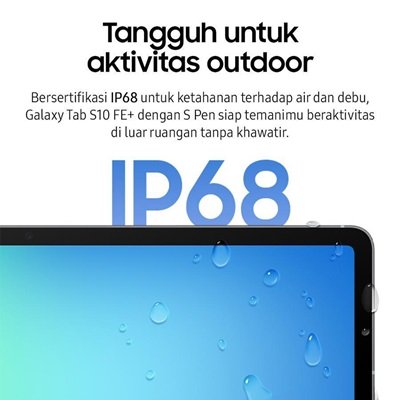 Samsung Galaxy Tab S10 FE+ 5G 12/256GB [Garansi Resmi SEIN Indonesia] - BLUE, Samsung Keyboard Tab S10 FE+