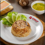 Nasi Tim Ayam Jamur