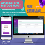 Aplikasi Sistem Pendukung Keputusan (SPK) Metode MAUT Menggunakan Framework Codeigniter